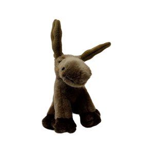 Viahart Martin the Moose 7" Stuffed Animal Plush Moose Brown 2019